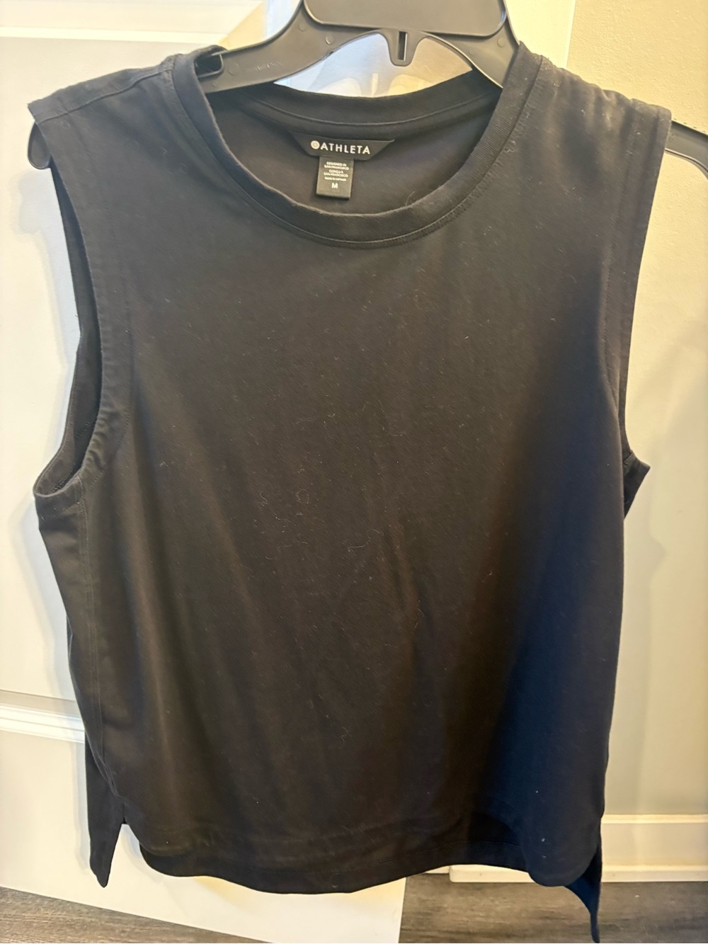 Athleta Black tank top M